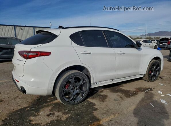 ZASPAKBN6N7D25516 2022 ALFA ROMEO STELVIO Белый Задняя правая четверть
