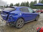 2022 Alfa Romeo Stelvio Ti Синий vin: ZASPAKBN6N7D46138