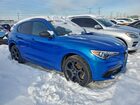 2023 Alfa Romeo Stelvio Ti Blue vin: ZASPAKBN6P7D54792