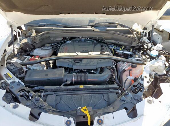 ZASPAKBN7R7D78439 2024 ALFA ROMEO STELVIO White Widok komory silnika