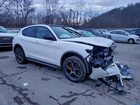 2024 Alfa Romeo Stelvio Ti White vin: ZASPAKBN7R7D80448