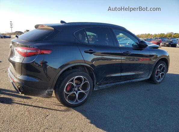 ZASPAKBN8P7D54213 2023 ALFA ROMEO STELVIO Black Tył prawy