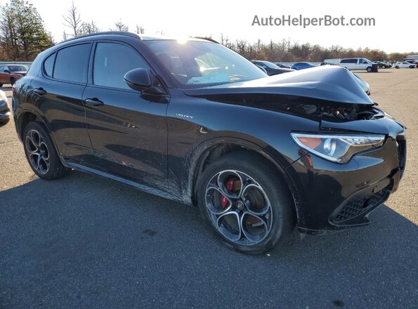 ZASPAKBN8P7D54213 2023 ALFA ROMEO STELVIO Black Przód prawy