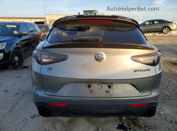 ZASPAKBN9K7C71673 2019 ALFA ROMEO STELVIO Серый Вид сзади