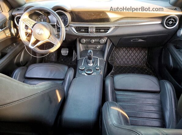 ZASPAKBN9K7C71673 2019 ALFA ROMEO STELVIO Серый Вид панели приборов