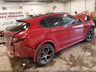 2022 Alfa Romeo Stelvio Veloce Ti Awd Красный vin: ZASPAKBN9N7D49406