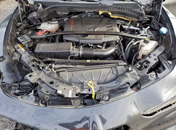 ZASPAKBNXK7C43073 2019 ALFA ROMEO STELVIO Черный Вид подкапотного пространства