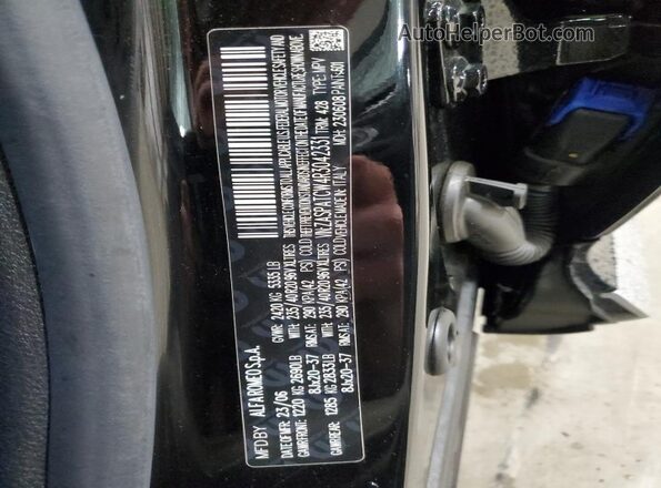 ZASPATCW4R3042331 2024 ALFA ROMEO OTHER Black VIN sticker view