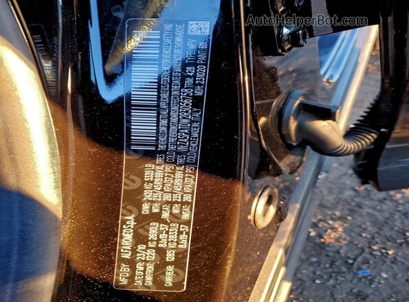 ZASPATDW2R3056758 2024 ALFA ROMEO OTHER Black Widok naklejki z numerem VIN