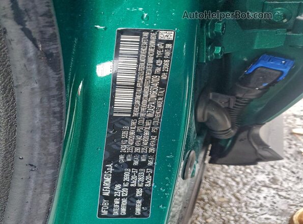 ZASPATDW6R3040109 2024 ALFA ROMEO OTHER Green Widok komory silnika