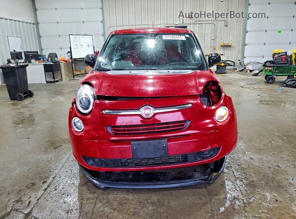 ZFBCFAAH1GZ038416 2016 FIAT 500L Красный Вид спереди