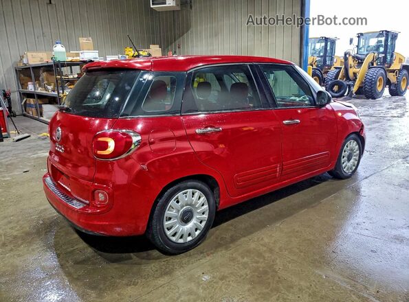 ZFBCFAAH1GZ038416 2016 FIAT 500L Красный Задняя правая четверть