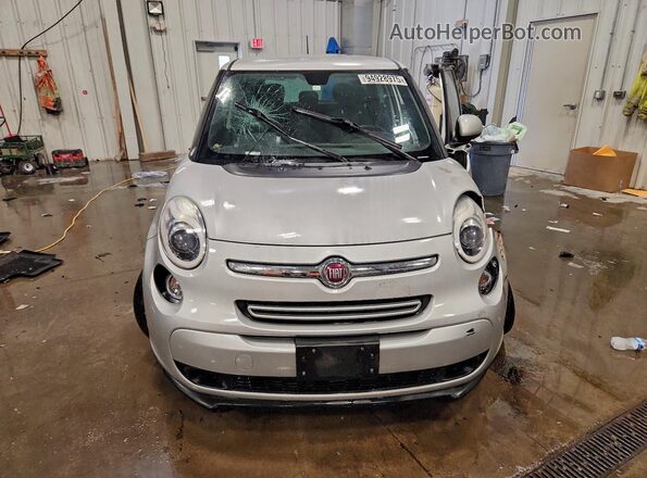 ZFBCFAAH2HZ038670 2017 FIAT 500L Серебряный Вид спереди