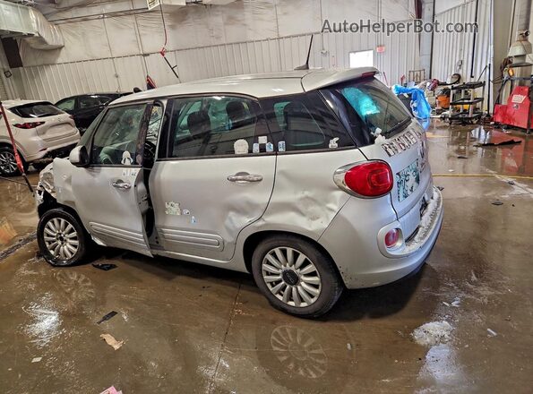 ZFBCFAAH2HZ038670 2017 FIAT 500L Серебряный Задняя левая четверть