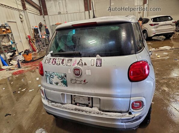 ZFBCFAAH2HZ038670 2017 FIAT 500L Серебряный Вид сзади