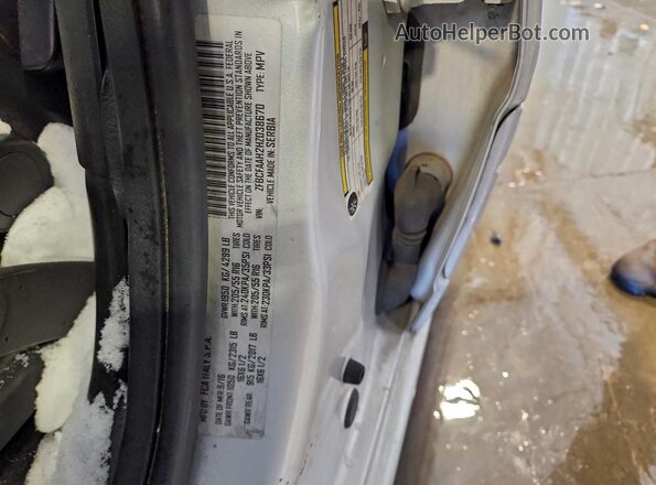 ZFBCFAAH2HZ038670 2017 FIAT 500L Серебряный Вид подкапотного пространства