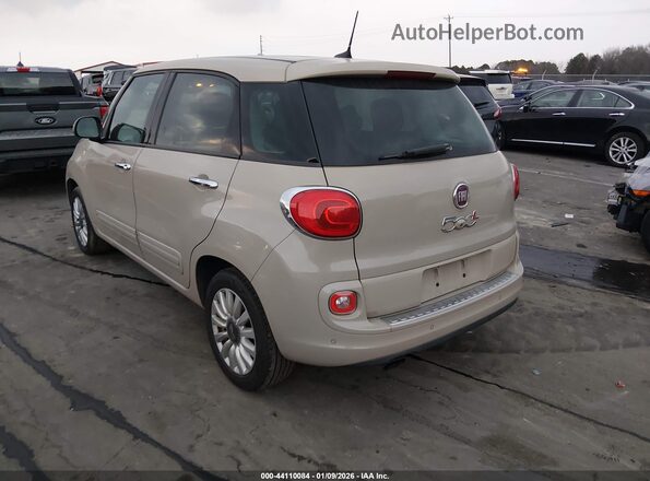 ZFBCFAAHXHZ040103 2017 FIAT 500L Кремовый Задняя левая четверть