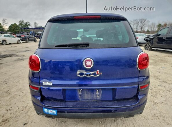 ZFBCFAAHXJZ041306 2018 FIAT 500L Синий Вид сзади