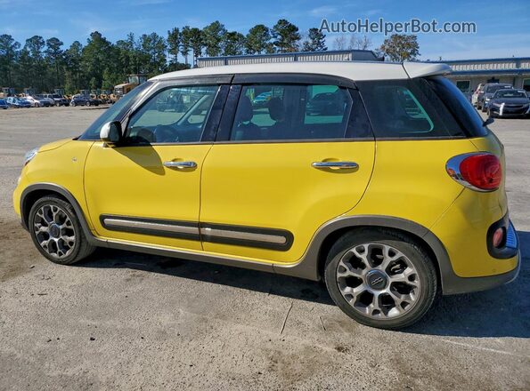ZFBCFADH0HZ039408 2017 FIAT 500L Yellow Tył lewy