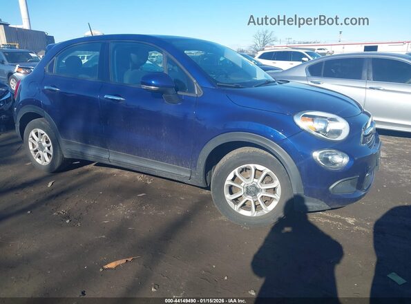 ZFBCFXAB1HP536921 2017 FIAT 500X Синий Передняя правая четверть