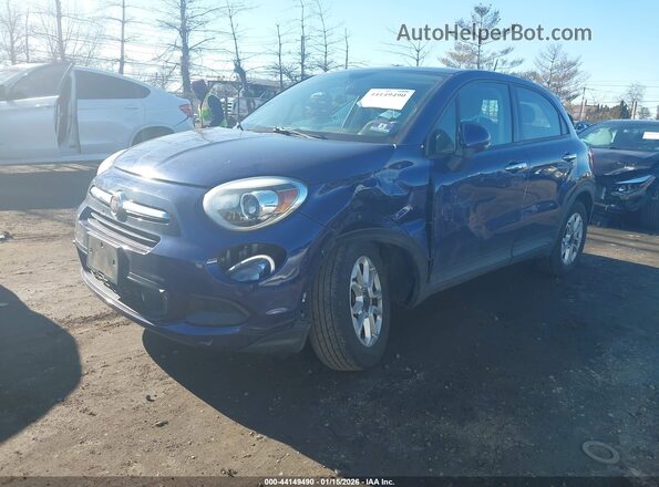 ZFBCFXAB1HP536921 2017 FIAT 500X Синий Передняя левая четверть