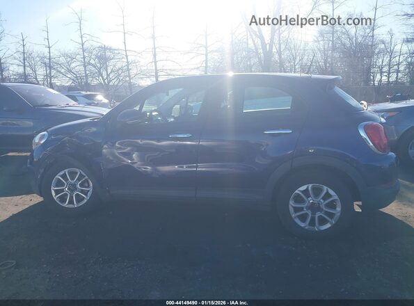 ZFBCFXAB1HP536921 2017 FIAT 500X Синий Панорамный вид салона 360°
