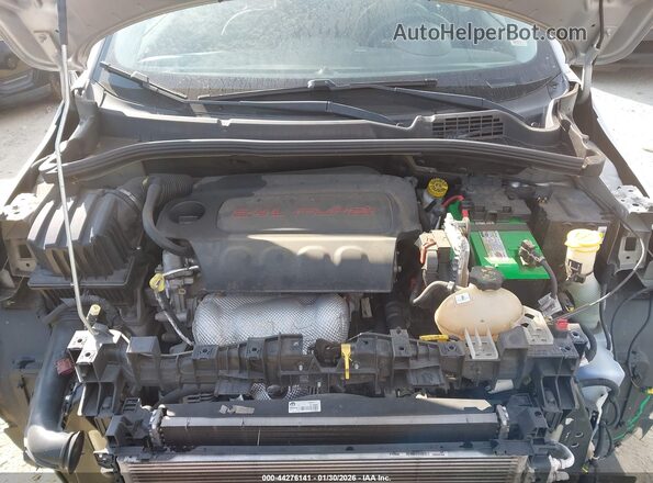 ZFBCFXAB7HP572578 2017 FIAT 500X Серебряный Вид сзади