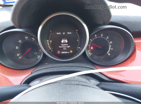 ZFBCFXAT0GP333897 2016 FIAT 500X Orange უკანა სავარძლების ხედი