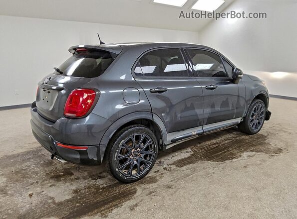 ZFBCFXCB2JP657394 2018 FIAT 500X Gray Trasero derecho
