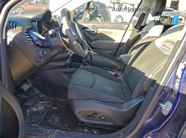 ZFBCFYBT8GP353544 2016 FIAT 500X Синий Вид салона спереди