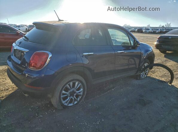 ZFBCFYBT8GP353544 2016 FIAT 500X Синий Задняя правая четверть