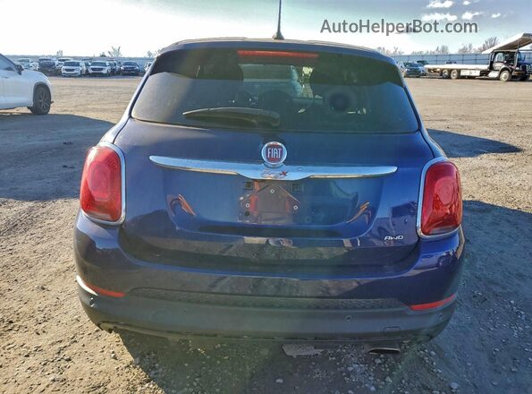 ZFBCFYBT8GP353544 2016 FIAT 500X Синий Вид сзади