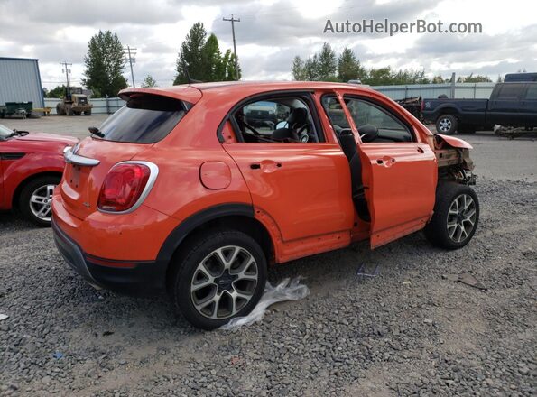 ZFBCFYCB3JP665459 2018 FIAT 500X Orange Задня права чверть