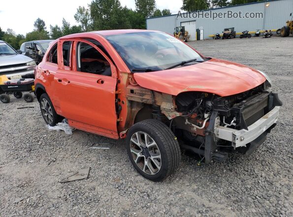 ZFBCFYCB3JP665459 2018 FIAT 500X Orange Передня права чверть