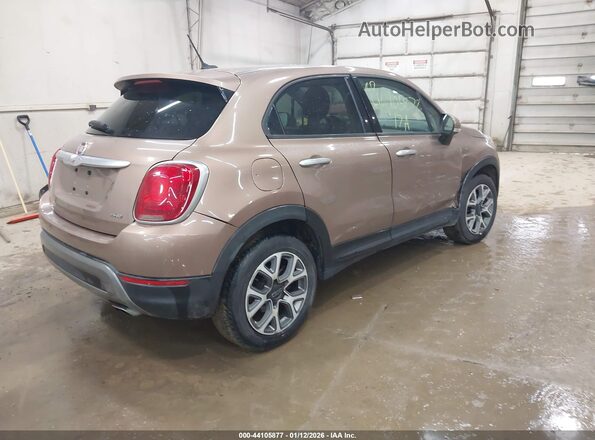 ZFBCFYCB8HP614520 2017 FIAT 500X Champagne Задняя правая четверть