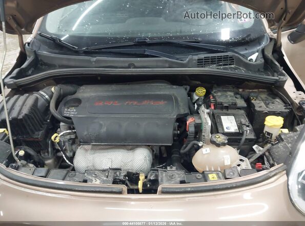 ZFBCFYCB8HP614520 2017 FIAT 500X Champagne Вид сзади