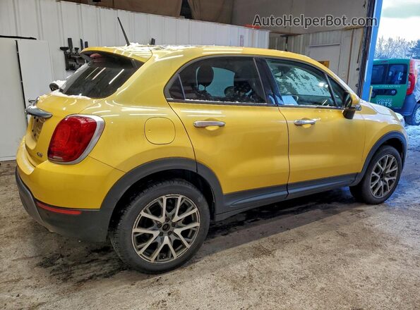 ZFBCFYET6GP341694 2016 FIAT 500X Yellow Tył prawy