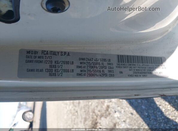 ZFBERFABXH6H21696 2017 RAM PROMASTER CITY Синий Вид подкапотного пространства