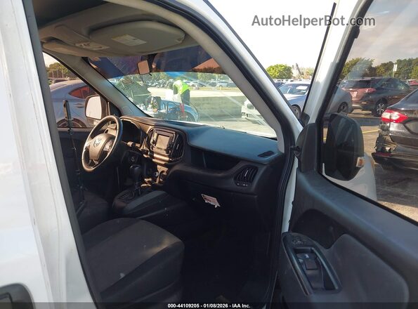 ZFBERFAT3G6C66052 2016 RAM PROMASTER CITY White Widok wnętrza z przodu