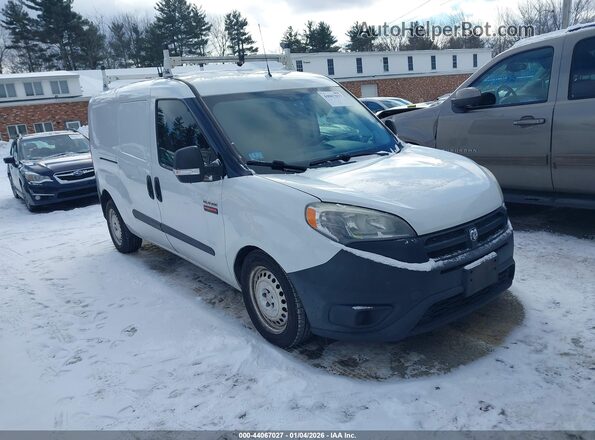 ZFBERFAT4G6B39181 2016 RAM PROMASTER CITY White Przód prawy