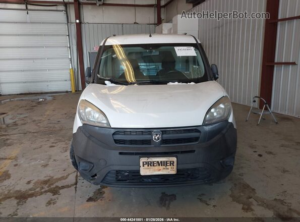 ZFBERFAT7G6C49285 2016 RAM PROMASTER CITY White Вид щитка приладів