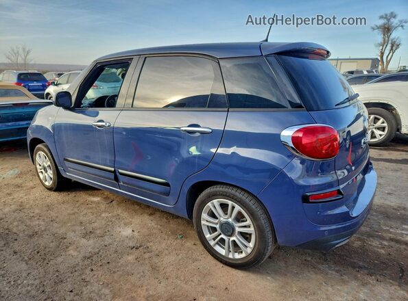 ZFBNFAAH5KZ041899 2019 FIAT 500L Синий Задняя левая четверть