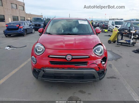 ZFBNFYD17KP776306 2019 FIAT 500X Red Rear interior view