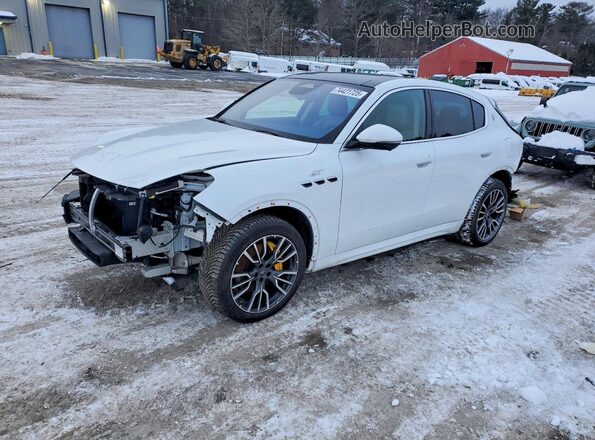 ZN682AVA8P7437426 2023 MASERATI GRECALE White Передня ліва чверть