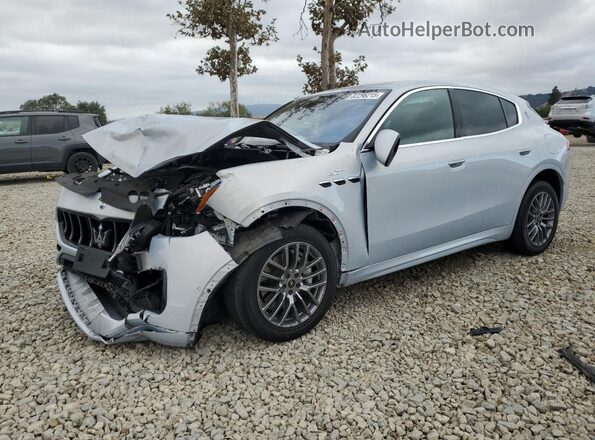 ZN6PMDAA5R7450280 2024 MASERATI GRECALE Серебряный Передняя левая четверть