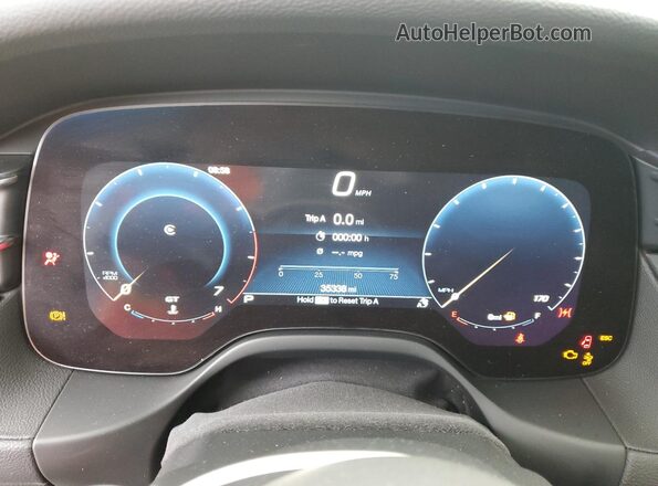 ZN6PMDAA5R7450280 2024 MASERATI GRECALE Серебряный Вид щитка приборов