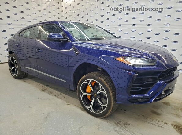 ZPBUA1ZL0KLA01807 2019 LAMBORGHINI URUS Blue Przód prawy