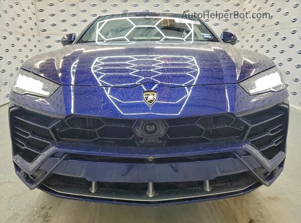 ZPBUA1ZL0KLA01807 2019 LAMBORGHINI URUS Blue Widok z przodu