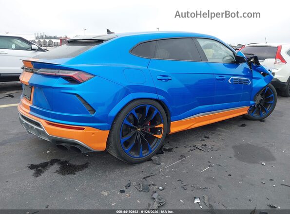 ZPBUA1ZL5KLA03245 2019 LAMBORGHINI URUS Blue Trasero derecho