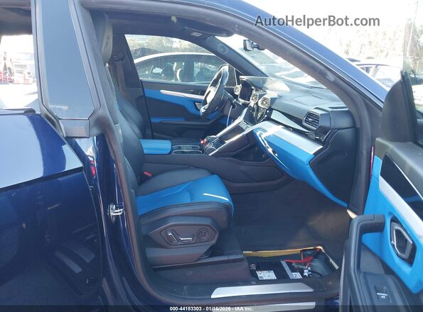 ZPBUA1ZL7KLA02307 2019 LAMBORGHINI URUS Blue Widok wnętrza z przodu